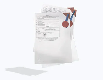 Document with apostille